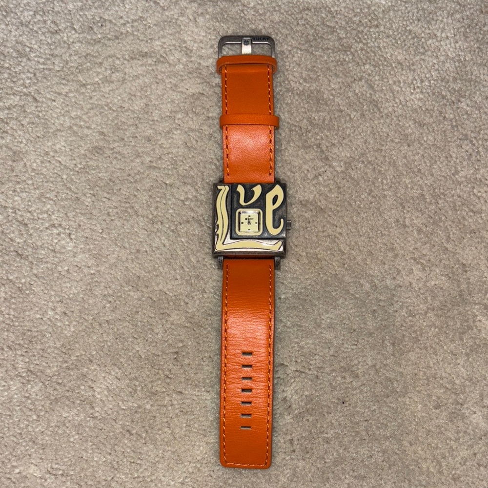 Lucky brand “Love” watch.